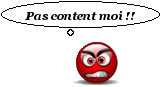 pas content